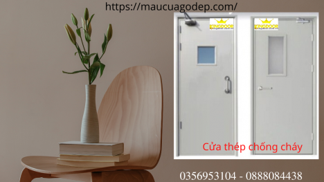 Cửa thép chống cháy giá tốt tại công trình