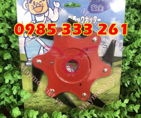 Lưỡi Cắt Cỏ 6 Cạnh Chuyên Dụng,Đầu tông đơ với 6 lưỡi dao cắt cỏ thép cho máy cắt cỏ Lưỡi máy cắt cỏ