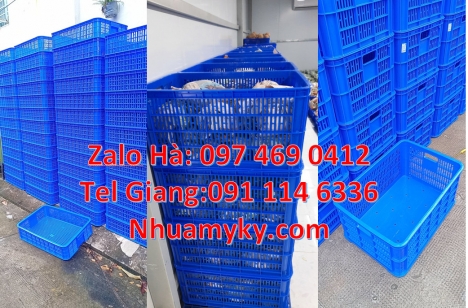 sóng nhựa bít Rổ nhựa đựng trái cây sóng nhựa hở có nắp đậy sóng nhựa có bánh xe, sọt nhựa có nắp