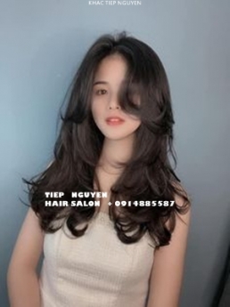 40 tóc layer,Miss Grand, uốn cụp mái bay, Học nghề tóc - Tiệp Nguyễn