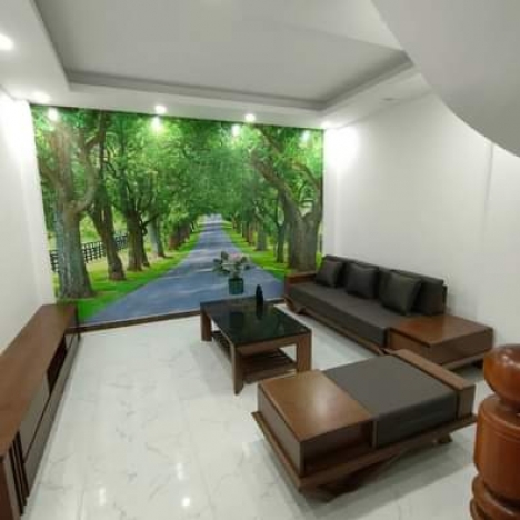 Cực Phẩm Nguyễn Văn Huyên  kinh doanh ô tô ngõ thông Dt 35m2 6T mt 4,6m giá 7 tỷ