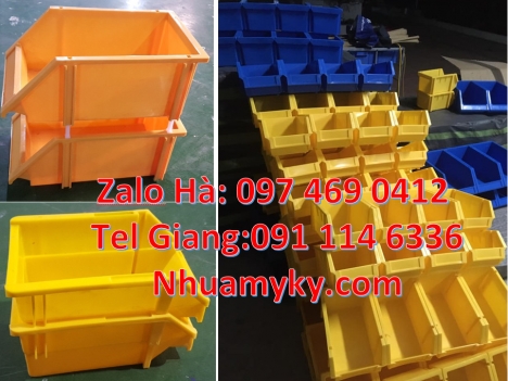 Kệ phụ tùng, kệ đựng linh kiện, kệ đựng hàng hóa, thùng nhựa tp hcm, khay nhựa xanh giá rẻ Khay nhựa
