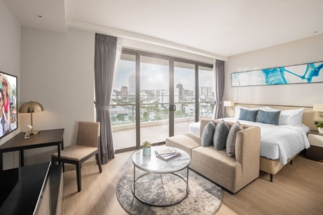 phá sản cần bán căn studio mặt view biển 37m2 giá full nội thất