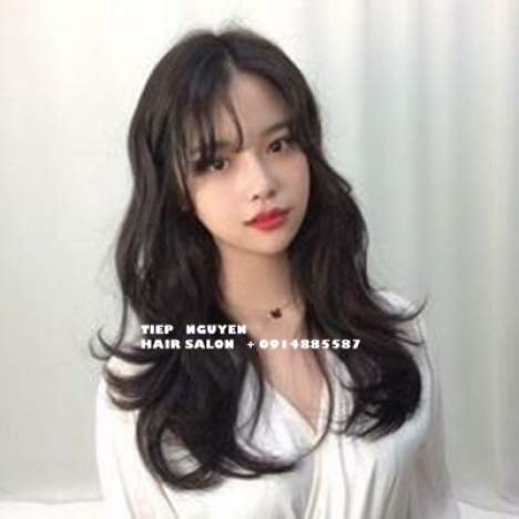 97 tóc layer,Miss Grand, uốn cụp mái bay, Học nghề tóc - Tiệp Nguyễn