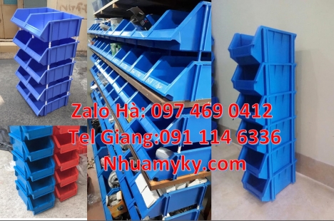 Kệ phụ tùng, kệ đựng linh kiện, kệ đựng hàng hóa, thùng nhựa tp hcm, khay nhựa xanh giá rẻ Khay nhựa