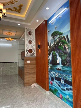 Bán gấp nhà HXH Lã Xuân Oai -Q.9.Nhà mới xây sạch sẽ thoáng mát,52m2 ,4 tầng,4WC( ngang 4.5 . dài