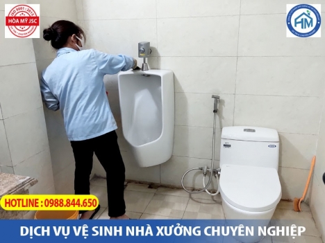 Vệ sinh Hòa Mỹ, tổng vệ sinh công nghiệp