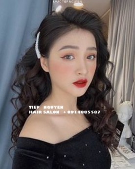 10 tóc layer,Miss Grand, uốn cụp mái bay, Học nghề tóc - Tiệp Nguyễn