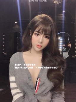96 tóc layer, tóc uốn xoăn hot trend 2022, Học nghề tóc - Tiệp Nguyễn