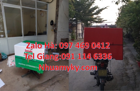Thùng đựng hồ sơ, Giá thùng nhựa giao hàng, Thùng giữ nhiệt xe máy, thùng giao trà sữa, Thùng giao đ