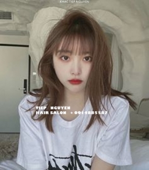 64 tóc layer,Miss Grand, uốn cụp mái bay, Học nghề tóc - Tiệp Nguyễn