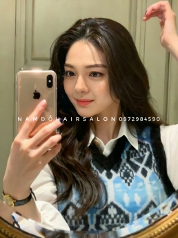 Top Salon Làm Xoăn Sóng Nước Lọn To Tóc Dài Layer Đẹp Uy Tín Giá Rẻ Hoài Đức -Nam Đỗ Hair Salon