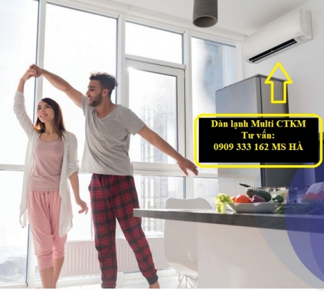Điều hòa multi treo tường sale sập sàn tại Thiên Ngân Phát