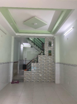 NHÀ ĐẸP ĐƯỜNG SỐ 4 BÌNH TÂN NGAY CHỢ GÒ XOÀI HẺM XE TẢI TRÁNH 4X14M 1TRỆT 2LẦU 3PN CHỈ 6,2TỶ