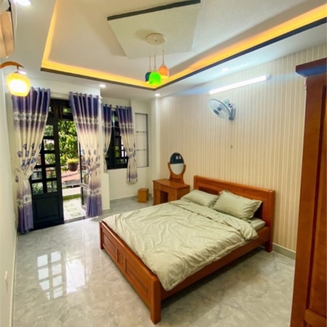 Nhà đẹp Nguyễn Tư Giản, Phường 12, Gò Vấp – Hẻm 6m, 58m2, 4 tầng, giá rẻ.