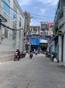 Nhà Đường xe hơi, 4 tầng, TTN1, Ngã tư An Sương, 5.19 ty