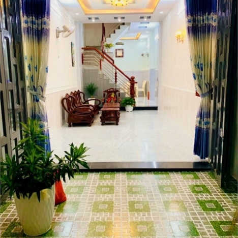 Nhà đẹp Nguyễn Tư Giản, Phường 12, Gò Vấp – Hẻm 6m, 58m2, 4 tầng, giá rẻ.