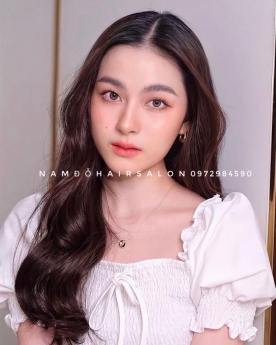 Top Salon Uốn Sóng Tóc Dài Tầng Thấp Đẹp Giá Rẻ Hoài Đức -Nam Đỗ Hair Salon