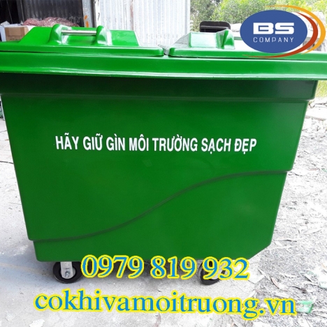 Xe Thu Gom Rác Đẩy Tay