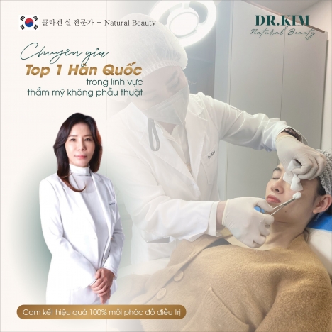 N&AcircNG MŨI CẤU TR&UacuteC CHỈ COLLAGEN - DR.KIM 