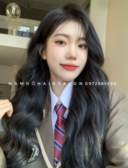 Top Salon Uốn Sóng Tóc Dài Tầng Thấp Đẹp Giá Rẻ Hoài Đức -Nam Đỗ Hair Salon