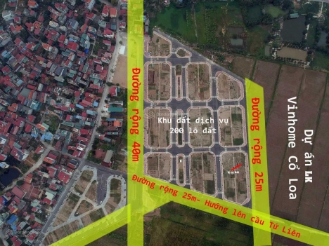 Bán đất đấu giá dịch vụ X1 Đông Hội, Mai Lâm, Đông Anh