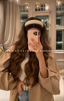 Top Salon Uốn Xoăn Sóng Lọn To Tóc Dài Đẹp Uy Tín Giá Rẻ Hoài Đức - Nam Đỗ Hair Salon
