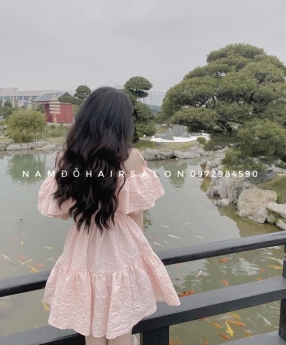 Top Salok Uốn Xoăn Sóng Tóc Dài Tầng Thấp Đẹp Uy Tín Giá Rẻ Hoài Đức -Nam Đỗ Hair Salon