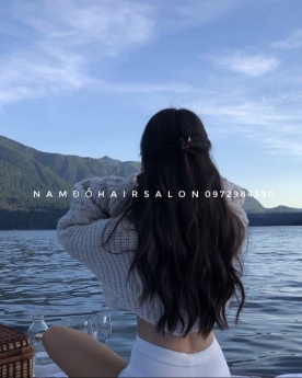 Top Salok Uốn Xoăn Sóng Tóc Dài Tầng Thấp Đẹp Uy Tín Giá Rẻ Hoài Đức -Nam Đỗ Hair Salon