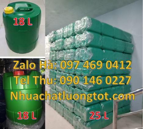 can vuông 30l trắng, can 25l vuông Can nhựa cao cấp 30l, Can 25đựng hóa chất, can 20l giá rẻ, can 25