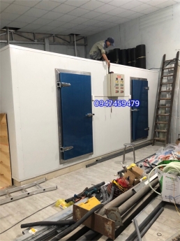 Thi công kho lạnh bảo quản bưởi da xanh tại miền tây