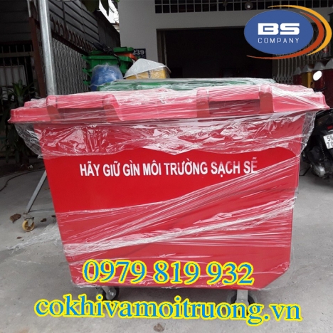 Xe Thu Gom Rác Đẩy Tay