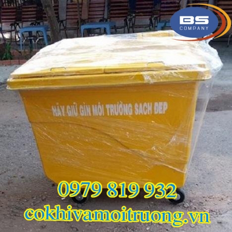 Xe Thu Gom Rác Đẩy Tay