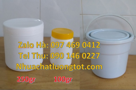 Hũ nhựa 1kg giá rẻ, Hũ 1.8l giá rẻ, Hũ 1kg giá rẻ, Hũ 0.5kg hdpe, phân phối nhựa hdpe, Hũ 1kg garent