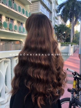 Top Salon Làm Xoăn Sóng Nước Lọn To Tóc Dài Đẹp Giá Rẻ Hoài Đức -Nam Đỗ Hair Salon
