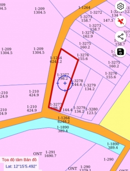 Bán Lô Đất Diên Toàn biệt thự 200m2 full thổ diên khánh khánh Hòa