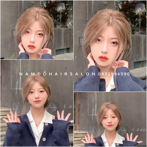 Nhuộm Tóc Salon Làm Màu Hồng Đẹp Giá Rẻ Hoài Đức -Nam Đỗ Hair Salon