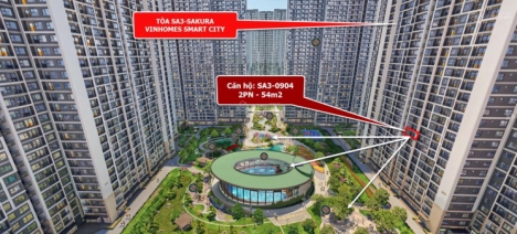 Mở bán căn hộ 54m2 2,7 tỷ 2PN ký HĐMB trực tiếp Vinhomes LH 0981 261 261