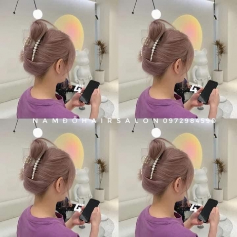 Nhuộm Tóc Top Salon Nhuộm Màu Khói Bạc Uy Tín Giá Rẻ Hoài Đức -Nam Đỗ Hair Salon