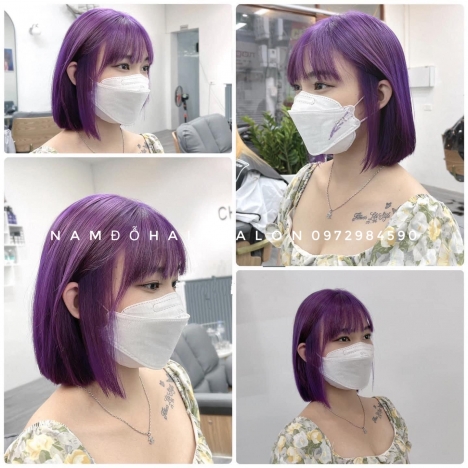 Nhuộm Tóc Top Salon Làm Màu Nâu Trà Sữa Đẹp Uy Tín Giá Rẻ Hoài Đức -Nam Đỗ Hair Salon