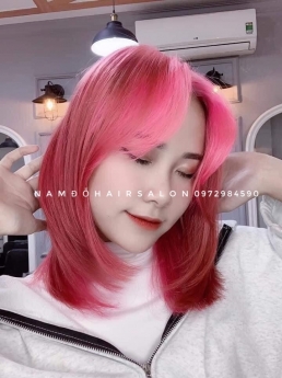 Nhuộm Tóc Top Salon Làm Màu Tím Khói Đẹp Giá Rẻ Hoài Đức -Nam Đỗ Hair Salon