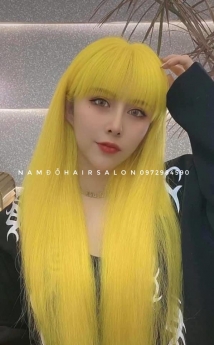Nhuộm Tóc Top Salon Làm Màu Vàng Đẹp Giá Rẻ Hoài Đức -Nam Đỗ Hair Salon