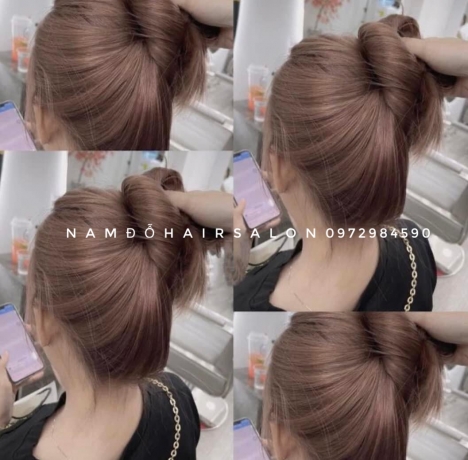Nhuộm Tóc Top Salon Nhuộm Màu Khói Bạc Uy Tín Giá Rẻ Hoài Đức -Nam Đỗ Hair Salon