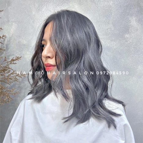 Nhuộm Tóc Top Salon Làm Màu Khói Đẹp Giá Rẻ Hoài Đức - Nam Đỗ Hair Salon