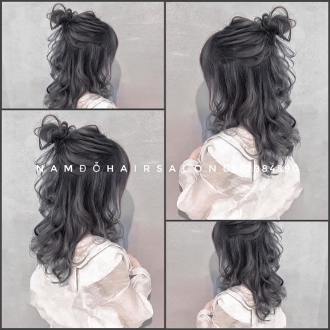 Nhuộm Tóc Top Salon Làm Màu Xám Khói Đẹp Giá Rẻ Hoài Đức -Nam Đỗ Hair Salon