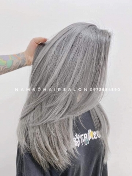 Nhuộm Tóc Top Salon Làm Màu Hồng Phấn Đẹp Giá Rẻ Hoài Đức -Nam Đỗ Hair Salon