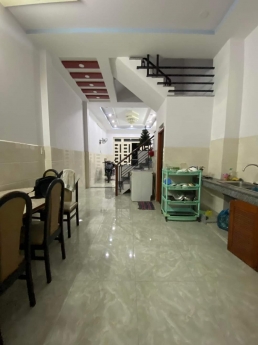 HXH TRÁNH, SÁT MẶT TIỀN TÂN HÒA ĐÔNG, GẦN NGÃ 4 DA SÀ, GIÁP TÂN PHÚ, Q6, SỔ VUÔNG VỨC 3TẦNG 76M2