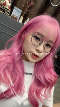 Nhuộm Tóc Salon Làm Màu Hồng Đẹp Giá Rẻ Hoài Đức -Nam Đỗ Hair Salon