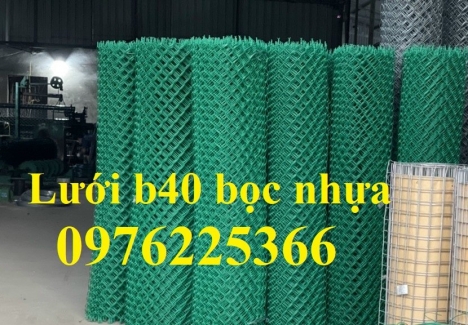 Lưới B40 bọc nhựa làm chuồng trại chăn nuội