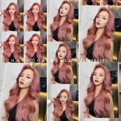 Nhuộm Tóc Salon Làm Màu Cam Đẹp Giá Rẻ Hoài Đức -Nam Đỗ Hair Salon